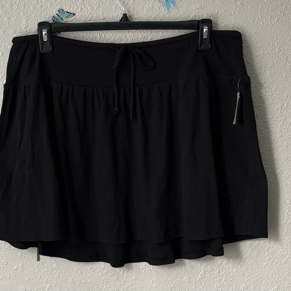 Black Flowy Skirt No Boundaries